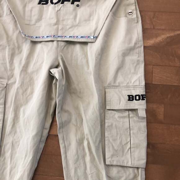 NWOT Vintage BOFF Convertible, dungaree/cargo Streetwear Hip Hop Y2K size 48 - Picture 4 of 12